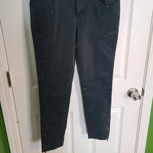 AE dark green skinny jeggings - Picture 4 of 5